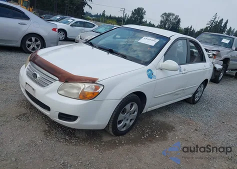2007 Kia Spectra Lx z USA, uszkodzony, nr VIN KNAFE121475389324